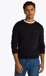 Tommy Hilfiger Rundhalspullover ESSENTIAL COTTON Crewneck Regular Fit Premium Mode