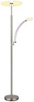 GLOBO LIGHTING Stehlampe TIRANA, LED fest integriert, Deckenfluter Metall, Acryl
