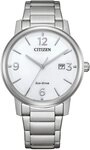 Citizen Solaruhr BM6755-71A, Armbanduhr, Herrenuhr, Edelstahlarmband, analog, Tag,