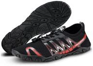 Aqua Speed Gekko Aqua Sneaker Gr. 46 &ndash; Schwarz/Rot + Handtuch inklusive Wasserschuh
