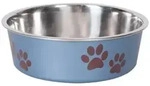 Karlie Futternapf Hundenapf Edelstahl Ascar blau-metallic blau 450 ml | &Oslash; 14 cm