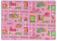 Pergamon Kinderteppich Stra&szlig;enteppich Beidseitig Girls, Rechteckig, H&ouml;he: 6 mm