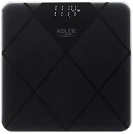 Adler Personenwaage AD 8169, digital, Badezimmerwaage, 180 kg, Batterie, schwarz