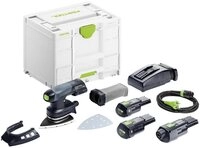 FESTOOL Akku-Schwingschleifer Festool Akku-Deltaschleifer DTSC 400 3,0 I-Set