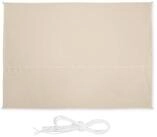 relaxdays Sonnensegel Beiges Sonnensegel rechteckig, 2,5 x 3,5 m