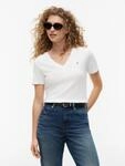 Tommy Hilfiger "CODY V-NECK SHORT SLEEVE" mit V-Ausschnitt, Baumwolle, Slim Fit