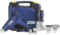 Rapid Hei&szlig;luftgebl&auml;se R1800 Hei&szlig;luftf&ouml;n Hei&szlig;luftpistole 1800W 4 D&uuml;sen Set...