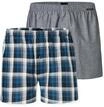 Weiter Boxer SCHIESSER "Boxershorts Multipacks", Herren, Gr. 4, blau (908,