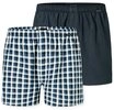 Schiesser Weiter Boxer Boxershorts Multipacks (2er Pack) mit Eingriff, Gummizug