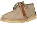 Clarks Desert Trek Schn&uuml;rschuh mit dezenten Logo-Details beige 41 EU
