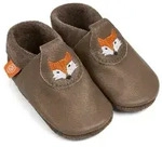 Orangenkinder&reg; Fr&auml;nzchen der Fuchs Krabbelschuh pflanzlich gegerbtes Leder,...