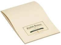 R&ouml;ssler Notizblock R&Ouml;SSLER Briefblock Paper Royal 40 Blatt 100g/m&sup2; chamois