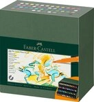 Faber-Castell Filzstift Faber-Castell Tuschestift Pitt Artist Pen B, 48er...