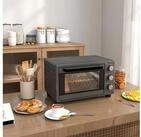 HOMCOM Minibackofen 21L, 1400W, 60 Min. Timer, mit 100 &deg;C-230 &deg;C einstellbar