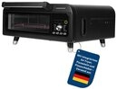 Genius Pizzaofen Genius Chef elektrischer Pizzaofen 10 in 1 8 tlg, 400&deg;C, 2000 Watt,