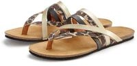 LASCANA Sommerschuh, offener Schuh, Pantolette, Sandale, Zehentrenner aus Leder...