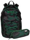 McNeill Schulranzen Schulrucksack LUCA Grid 2-teilig (2-teilig), ergonomisch,