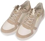 Slip-On Sneaker ARA "ROMA", Damen, Gr. 4 (37), beige (wei&szlig;, hellbeige), Textil,