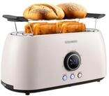 STEINBORG Toaster SB-2214, 2 lange Schlitze, f&uuml;r 4 Scheiben, 1500 W, Edelstahl