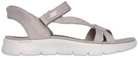 Skechers Skechers &ndash; GO WALK Flex Sandal Illuminate &ndash; Grau Sandalette