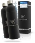 Luckymoose Wassersprudler Flasche Infinity, (f&uuml;r Aarke Carbonator 3, Phlips GoZero &