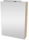 FACKELMANN Badezimmerspiegelschrank B.STYLE Spiegelschrank mit LED-Beleuchtung...