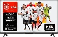 TCL 43V6C LED-Fernseher (43 Zoll, Kompakte Gr&ouml;&szlig;e f&uuml;r kleine R&auml;ume)