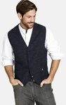 Jan Vanderstorm Sweatweste AHLMANN im strukturiertem Design