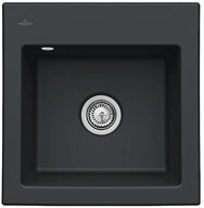 Villeroy & Boch K&uuml;chensp&uuml;le Subway 50 S mit Handbet&auml;tigung Premiumline R7...