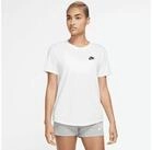 Nike Sportswear T-Shirt W NSW CLUB SS TEE etwas weiterer Schnitt, k&uuml;rzere L&auml;nge,