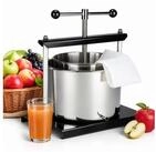 Mucola Entsafter Obstpresse Entsafter Fruchtpresse 5 Liter Edelstahl Saftpresse