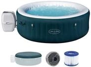 Bestway Whirlpool 6001D LAY-Z-SPA Energiespar Whirlpool Miami AirJet, (Komplett...