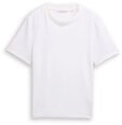 TOM TAILOR Denim T-Shirt mit Rundhalsausschnitt wei&szlig; XXL (44)