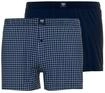 Boxershorts CECEBA "Boxershort Daytona 2er Pack", Herren, Gr. M, blau (dunkelblau),