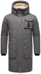 Stone Harbour Wintermantel Cyriaan XX Langer Herren Winterparka mit gro&szlig;en