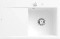 Villeroy & Boch K&uuml;chensp&uuml;le 3347 02 RW, Rechteckig, 78/22 cm, Subway Serie,...