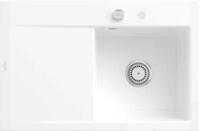 Villeroy & Boch K&uuml;chensp&uuml;le 3347 02 R1, Rechteckig, 78/22 cm, Subway Serie,...