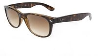 Ray-Ban Sonnenbrille Ray-Ban New Wayfarer RB2132 710/51 Light Havana Clear Brown