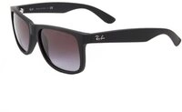 Ray-Ban Sonnenbrille Ray-Ban Justin RB4165 601/8G Matte Black Grey Gradient
