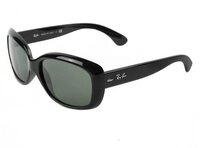 Ray-Ban Sonnenbrille Ray-Ban Jackie Ohh RB4101 601 Black Dark Green