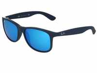 Ray-Ban Sonnenbrille Ray-Ban Andy RB4202 615355 55 Matte Blue On Blue Blue Flash