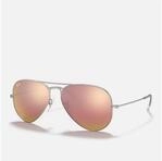 Ray-Ban Sonnenbrille Ray-Ban Aviator Large RB3025 019/Z2 Matte Silver Brown...