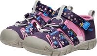 Sandale KEEN "SEACAMP II CNX", M&auml;dchen, Gr. 22, lila (daisies, mari), Synthetik,