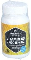 Vitamaze VITAMIN D3 K2 2000 I.E./100 &mu;g hochdosiert Tabl. Tabletten, 240 St.