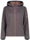 CMP Softshelljacke CMP Damen Softshelljacke Woman Jacket Zip Hood 39A5016