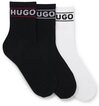 HUGO Freizeitsocken 3P QSRIB SPORTY CC W (Packung, 3-Paar, 3er) mit...