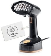 CLEANmaxx Dampfb&uuml;rste faltbar 1600W schwarz 165ml Tank, 1600 W, Dampfgl&auml;tter...