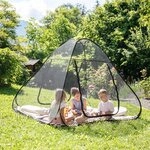 Windhager Moskitonetz Pop up, Insektenschutz-Zelt f&uuml;r Indoor und Outdoor geeignet (1