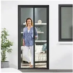 empasa Insektenschutz-Schiebet&uuml;r "SMART", Rollo T&uuml;r f&uuml;r Balkon und Terrassen grau