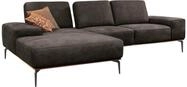 W.SCHILLIG Ecksofa run, Designsofa mit tollem Sitzkomfort, bequem, L-Form, mit
